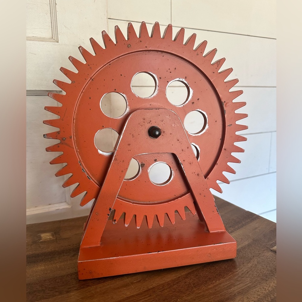 Pottery Barn Kids Orange Gear Decor